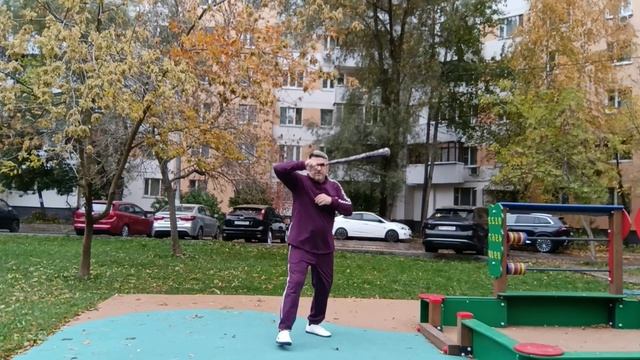 Разминка с тренировочными поями (3)