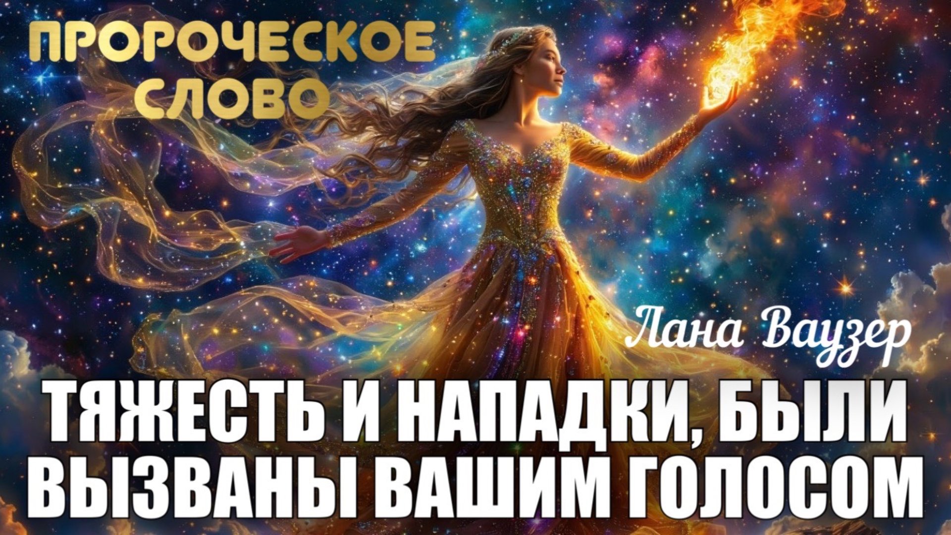 ПРОРОЧЕСКОЕ СЛОВО: ТЯЖЕСТЬ И НАПАДКИ БЫЛИ ВЫЗВАНЫ ВАШИМ ГОЛОСОМ. Лана Ваузер смотреть онлайн