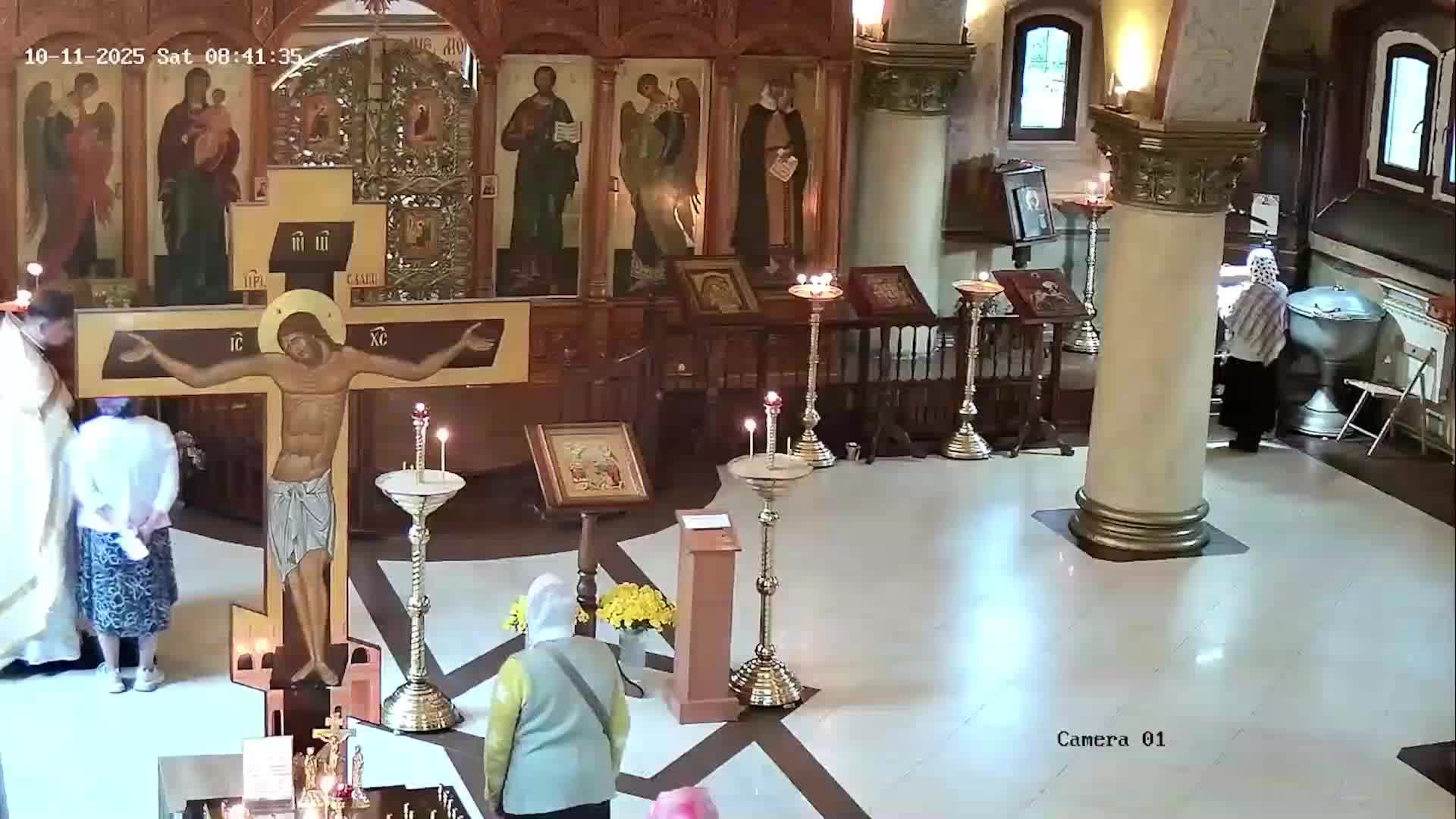 Божественная литургия, заупокойная лития.11.10.2025 в 9-00. смотреть онлайн