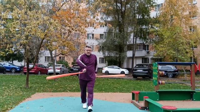 Разминка с тренировочными поями (10)