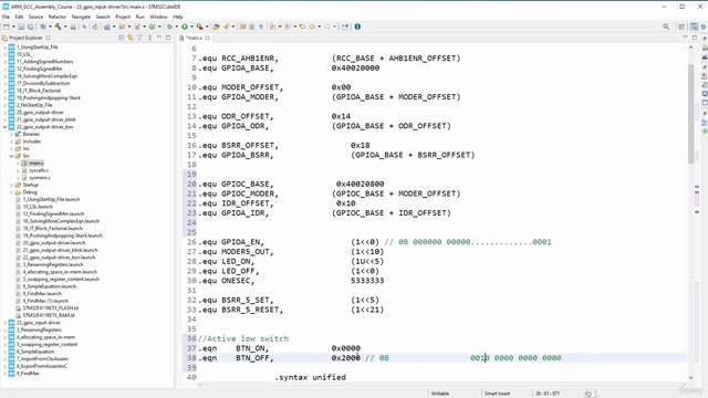 Section 9- Developing the General Purpose Input_Output(GPIO) Driver, Lecture 76- Programming - Impl смотреть онлайн