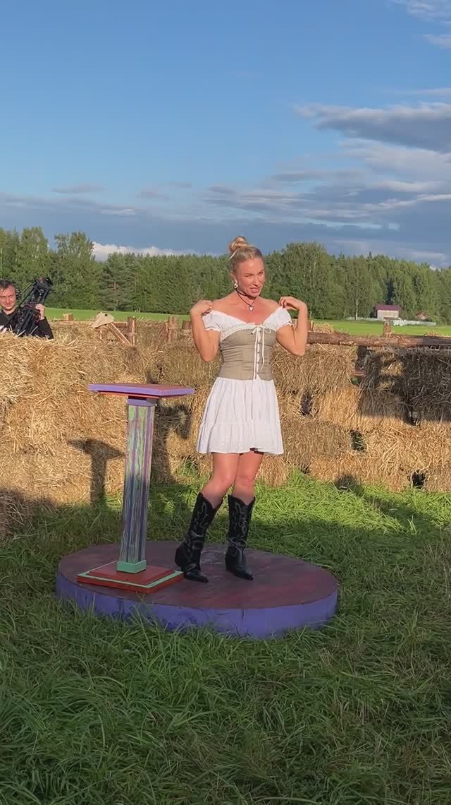 Бекстейдж со съемок шоу ПЕРВЫЕ НА ДЕРЕВНЕ на ТНТ смотреть онлайн