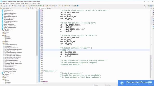 Section 10- Developing the Analog to Digital Conversion (ADC) Driver, Lecture 80- Programming - Im смотреть онлайн