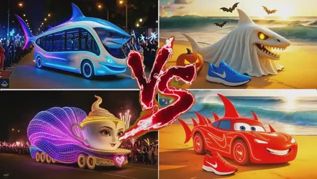 Аркадная Игра: Машина-трансформер, «Хэллоуин», Маккуин, «Машина-Балерина»