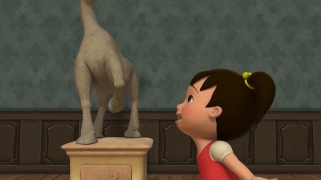 Английский язык для малышей - Мяу-Мяу - Haunted House (Дом с привидениями) - учим английские слова. смотреть онлайн