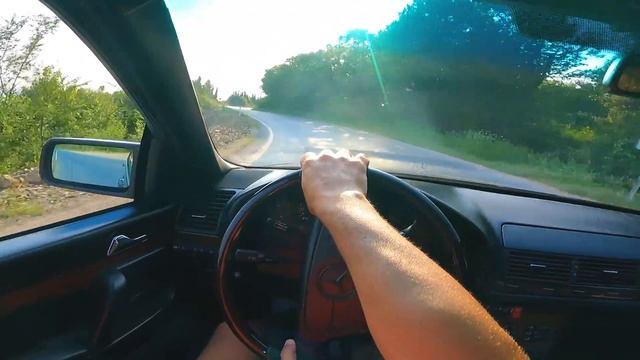 Mercedes Benz S 320(W 140) 1993 года выпуска - Тест-драйв от первого лица (бинауральное аудио) смотреть онлайн