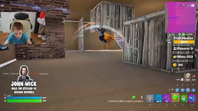 Играем Fortnite