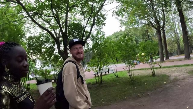 Прогулка по Крестовскому парку с подписчиком смотреть онлайн