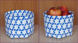 Ваза из стреппинг ленты. Часть 1.