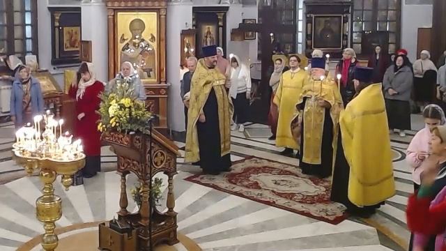 11.10.2025 Всенощное бдение. Суббота. Седмица 18-я по Пятидесятнице. смотреть онлайн