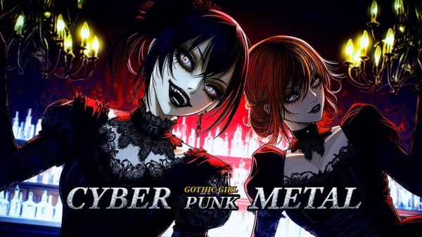 Dark Gothic Girl – Cyberpunk Metal / Study & Focus Music