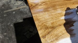 Тонировка деревянных поверхностей, морилка для дуба.mp4