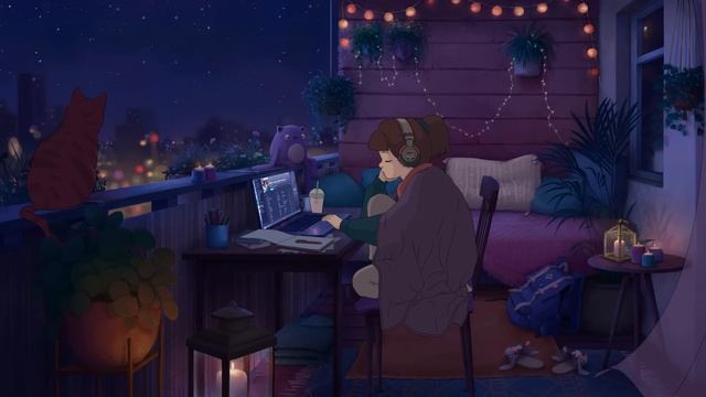1 A.M Study Session 📚 [lofi hip hop/chill beats] смотреть онлайн