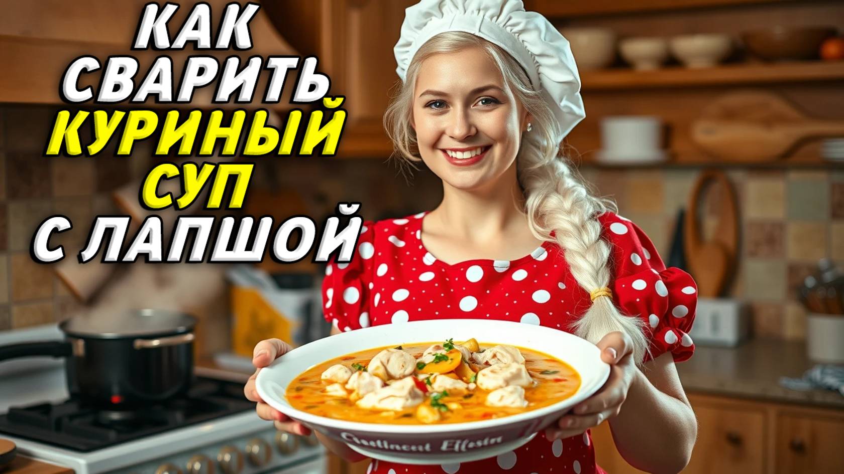Как сварить куриный суп с лапшой смотреть онлайн