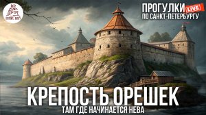 ПИТЕР. КРЕПОСТЬ ОРЕШЕК. ШЛИССЕЛЬБУРГ #LIVE