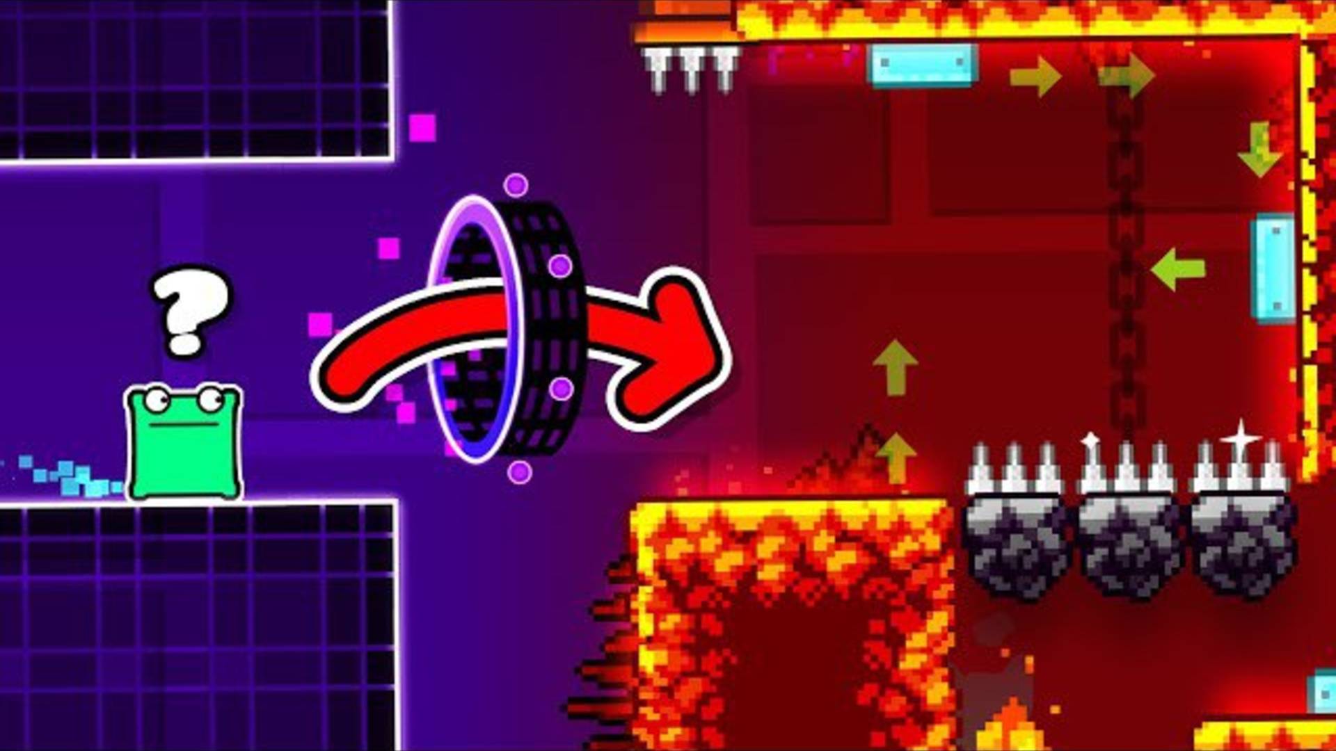 Random Level?, Geometry Dash 2.2 Случайный уровень?, Geometry Dash 2.2 смотреть онлайн