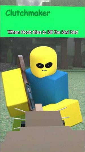 When Noob tries to kill the kiwi bird 💀