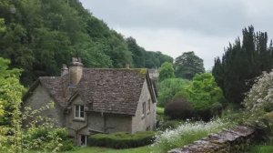 Ранняя утренняя прогулка в КОТСУОЛДСЕ – историческое очарование Вудмэнкоута, АНГЛИЯ