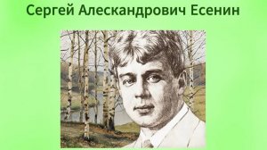 Сергей Есенин - краткая биография для детей.  Стихотворение "Белая берёза"