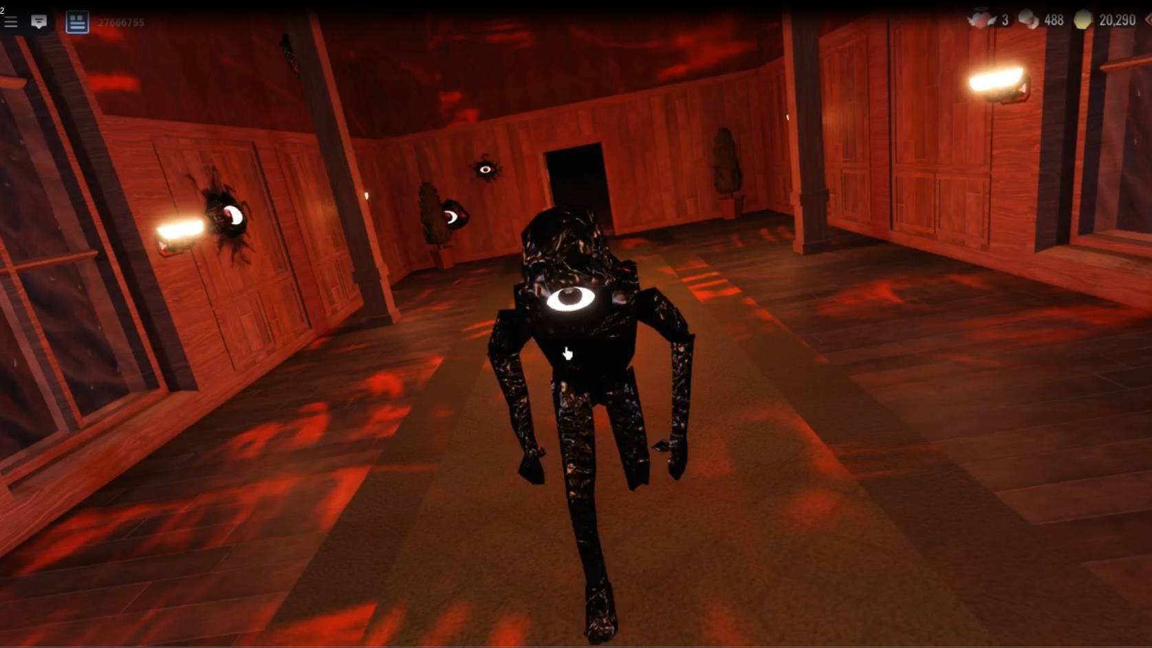 Играю в роблокс doors с админкой, с другом  мы проходим дорс часть №1