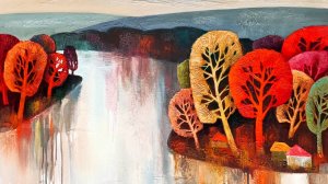 Осень в живописи художника Александра Ворошилина