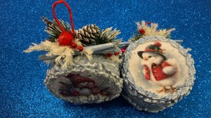 Ёлочные игрушки 🎄