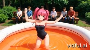 Купание перед успешными геймерами