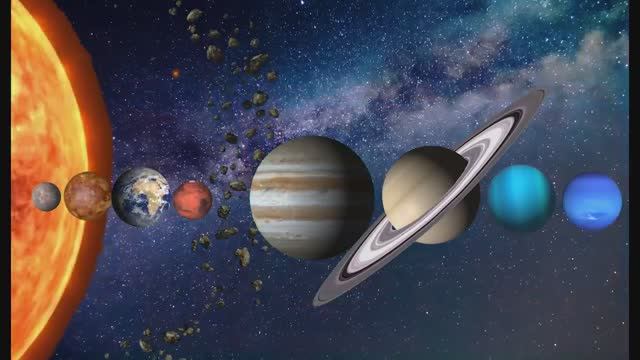 Космос для детей. Солнечная Система - обучающее видео