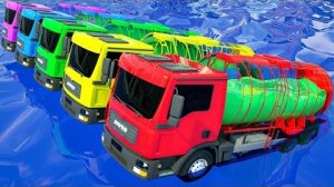 Экскаватор для мойки автомобилей, водовоз, пожарная машина, бульдозер, кран,