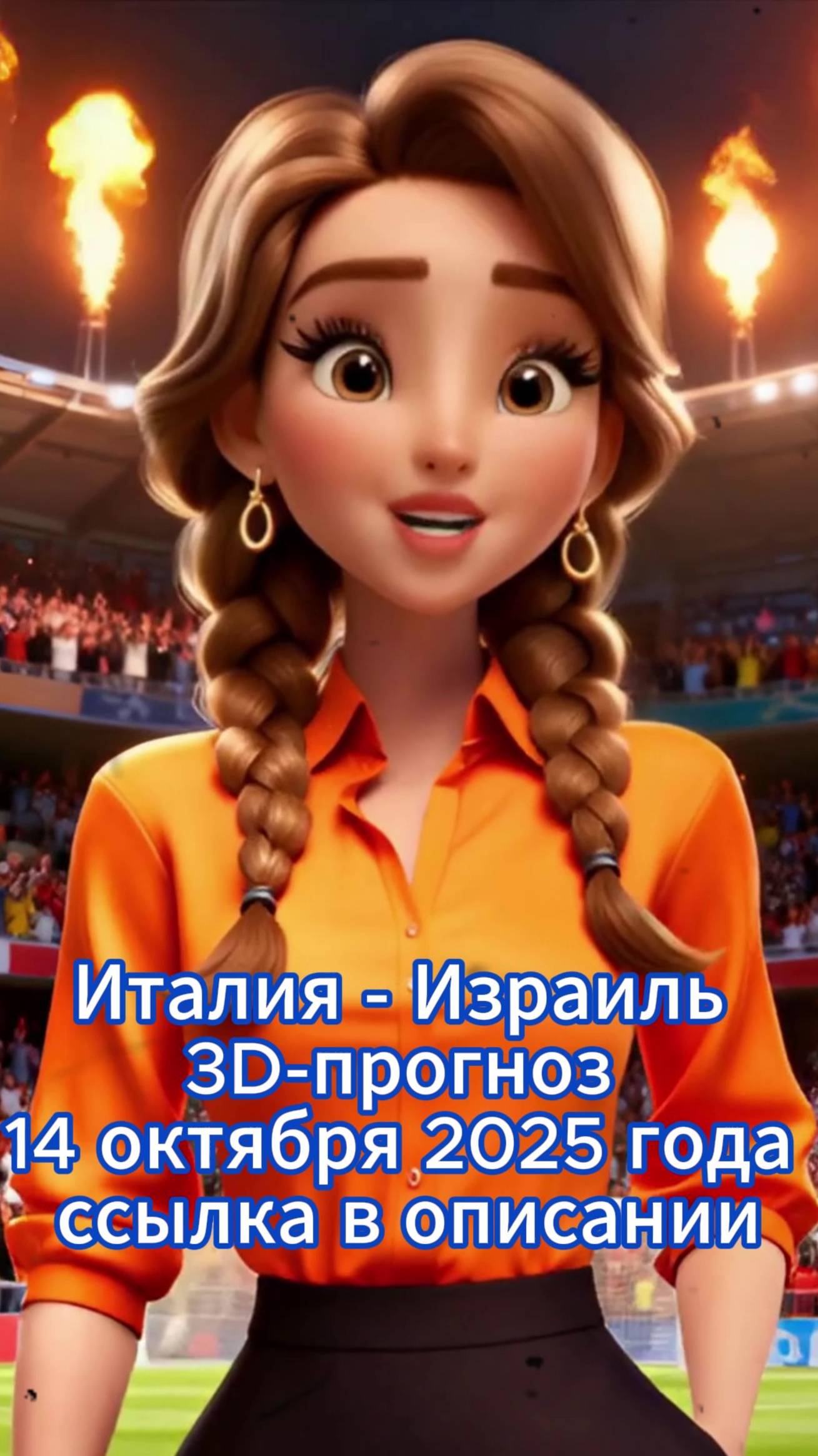 Италия Vs Израиль — 3D-прогноз как опера в Риме (14 октября)