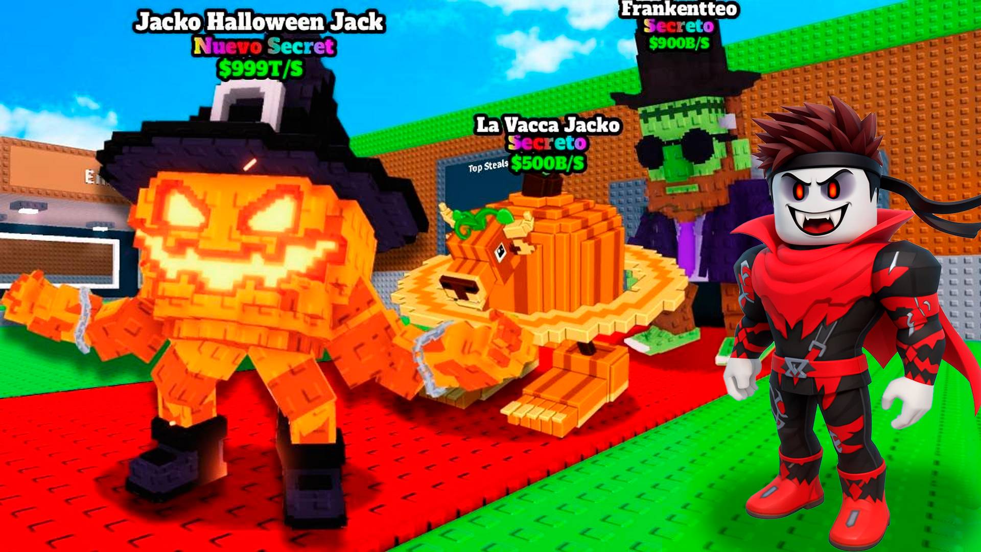 Хэллоуинские Брейнроты сделают тебе ЛИМИТКУ в Steal a Brainrot Роблокс ! смотреть онлайн