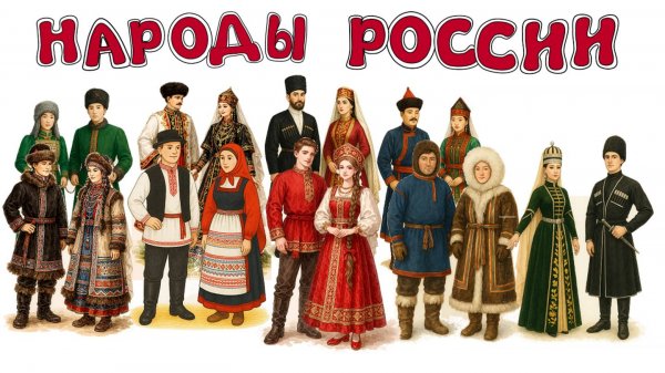 НАРОДЫ РОССИИ🎶ПЕСНЯ