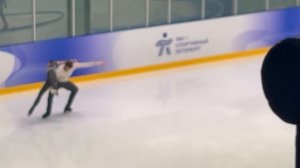 Победа А. Бойковой и Д. Козловского на турнире памяти Н. Панина-Коломенкина. Пр. программа 12.10.25