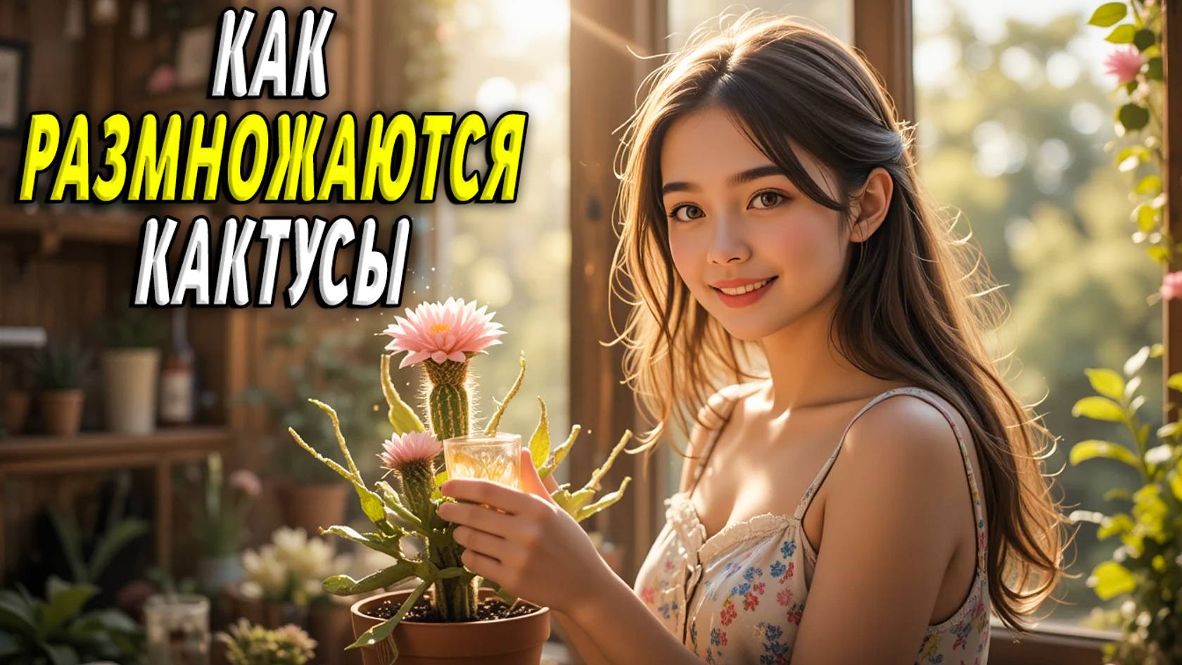 Как размножаются кактусы смотреть онлайн