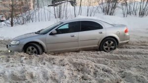 Волга Сайбер прёт как танк