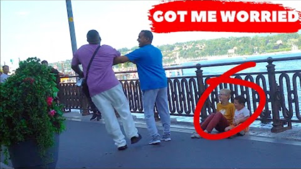 bushman prank, GENEVA LAKE(HE REALLY SCARED ME) #FUNNYVIDEO смотреть онлайн