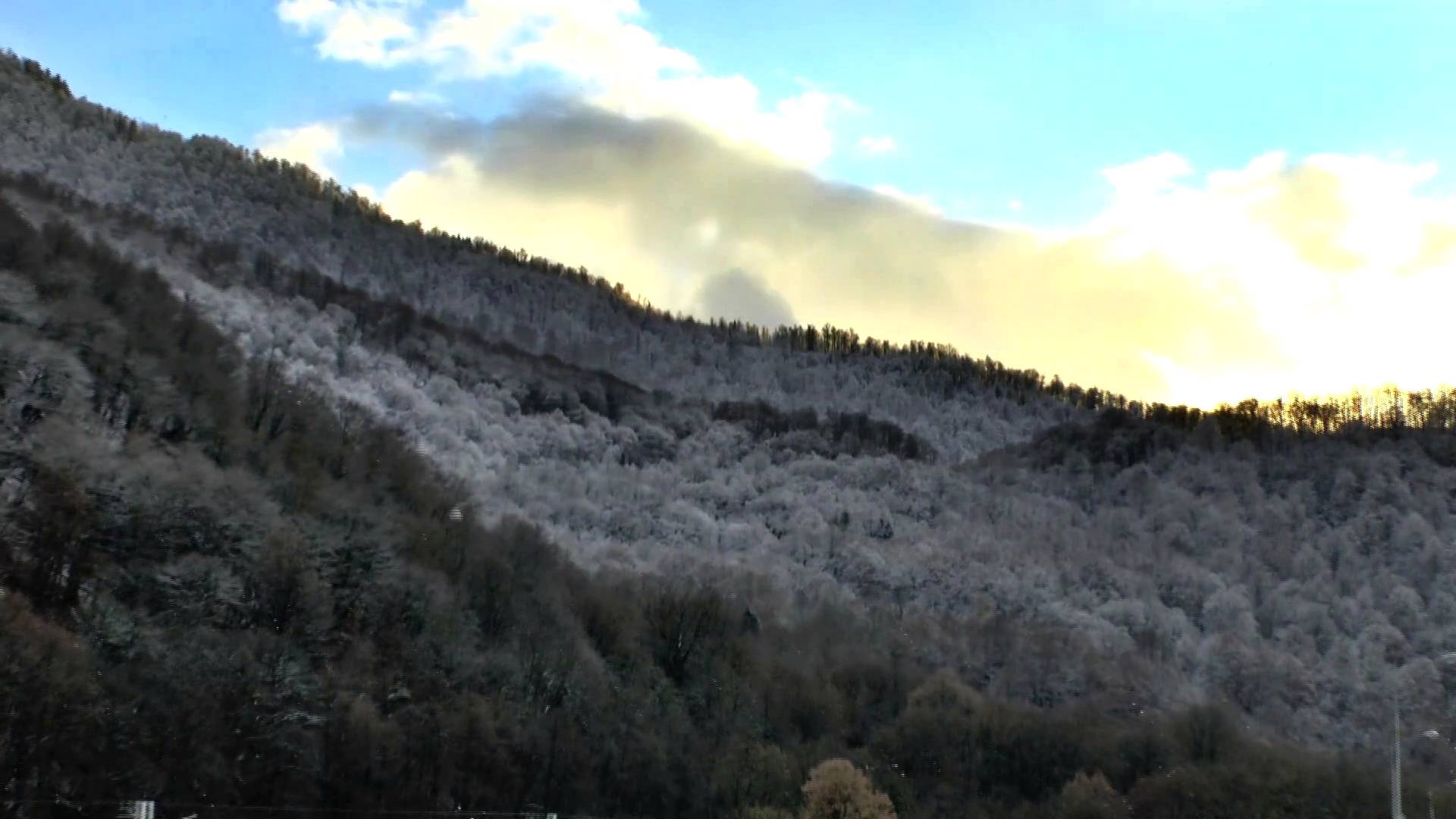 КРАСНАЯ ПОЛЯНА. СНЕГ. смотреть онлайн