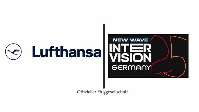 Lufthansa - Offizieller Fluggesellschaft der New Wave Intervision Germany'25