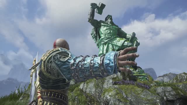 God of War ⚒️ NEW GAME+ Что-то большое за дверью (Часть 21.2) смотреть онлайн