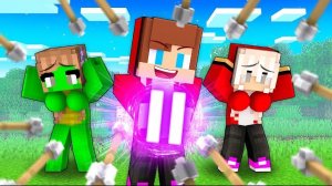 Ребята останови время и спаси мою сестру в Майнкрафте, мультфильм