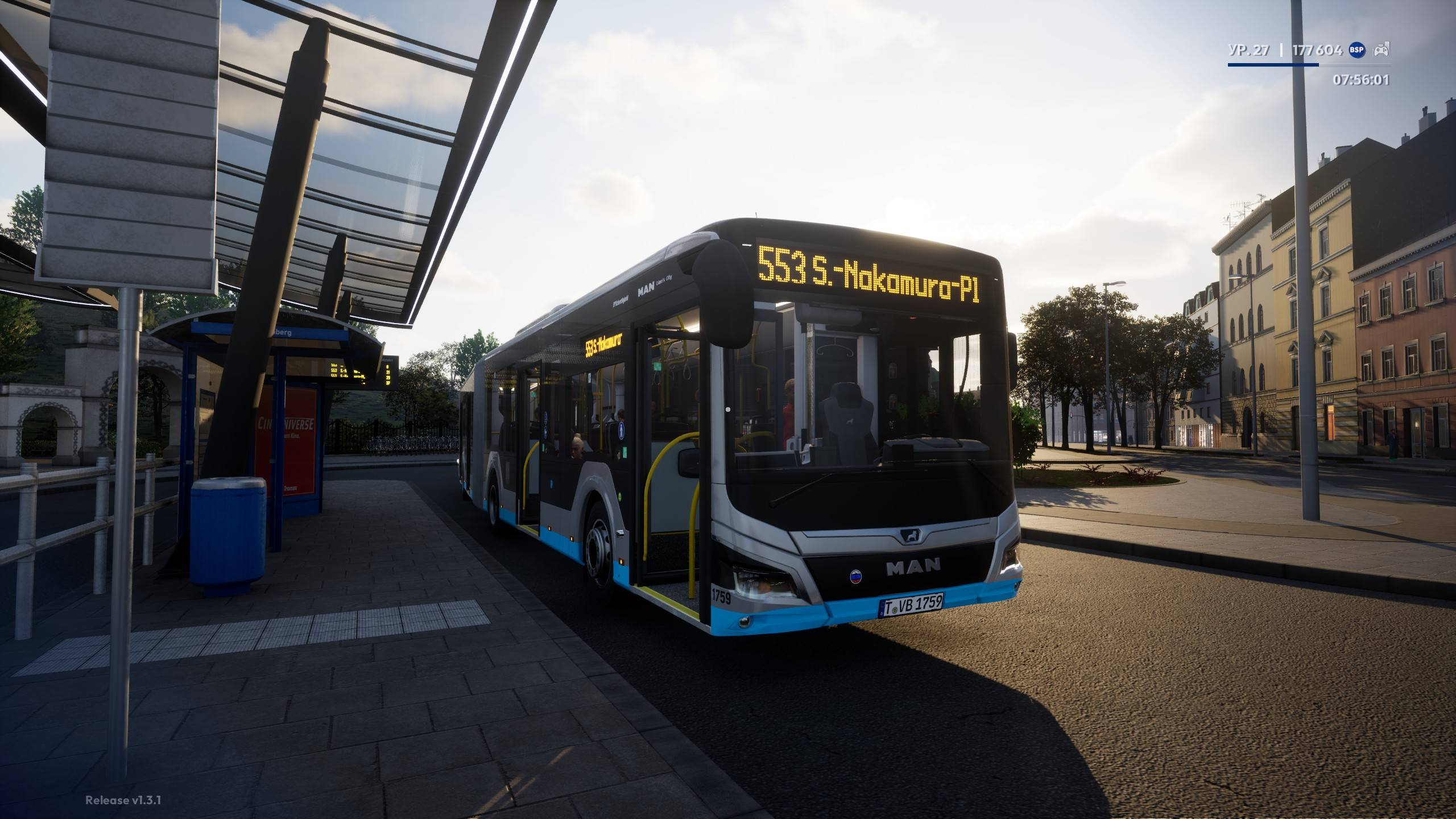 City Transport Simulator. Man New Lion's City. Man NLC 18c смотреть онлайн