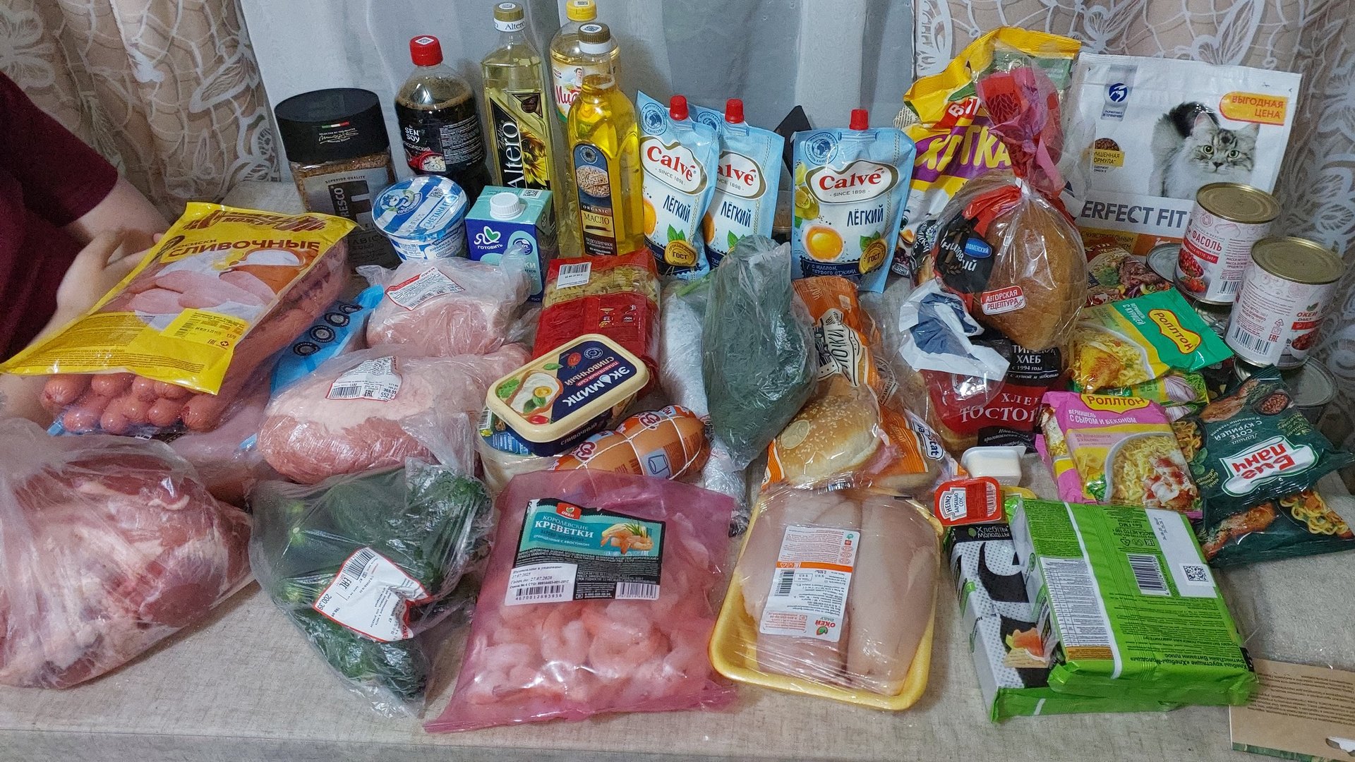 Сходили к зубному с Полей, закупились продуктами, приготовили покушать смотреть онлайн