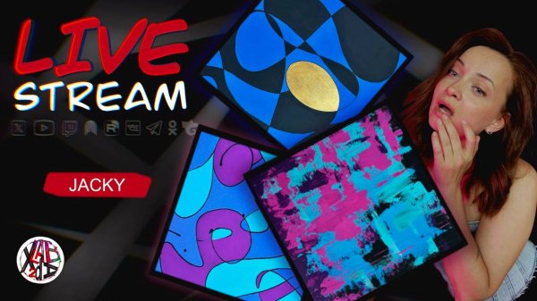 𝒥𝒜𝒞𝒦𝒴 - Акрил на холсте