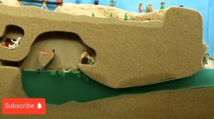 Лего с песком и водой