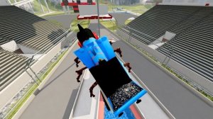 Большой и маленький длинный джип с двойными колесами-монстрами