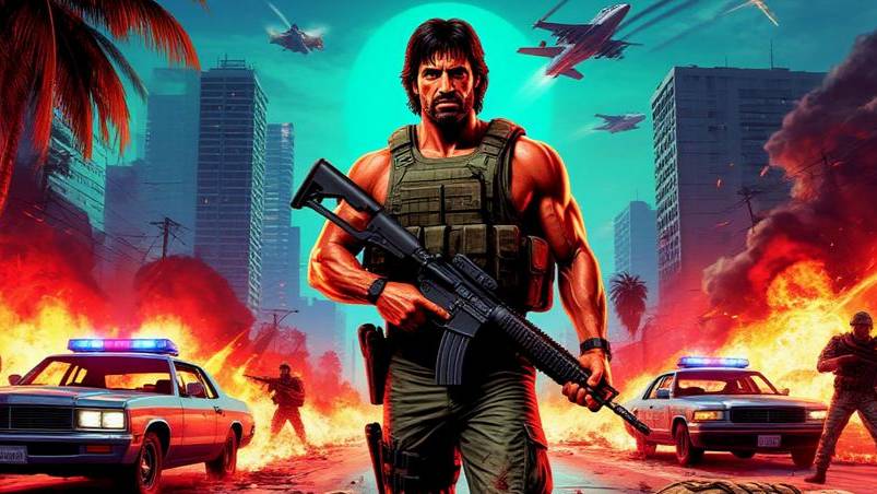 Мой мод - суперпулемёт GTA Vice City Nextgen Edition 111