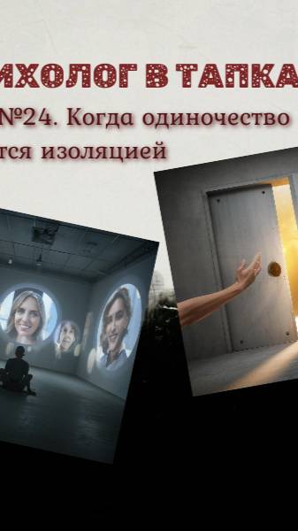 Когда одиночество становится изоляцией