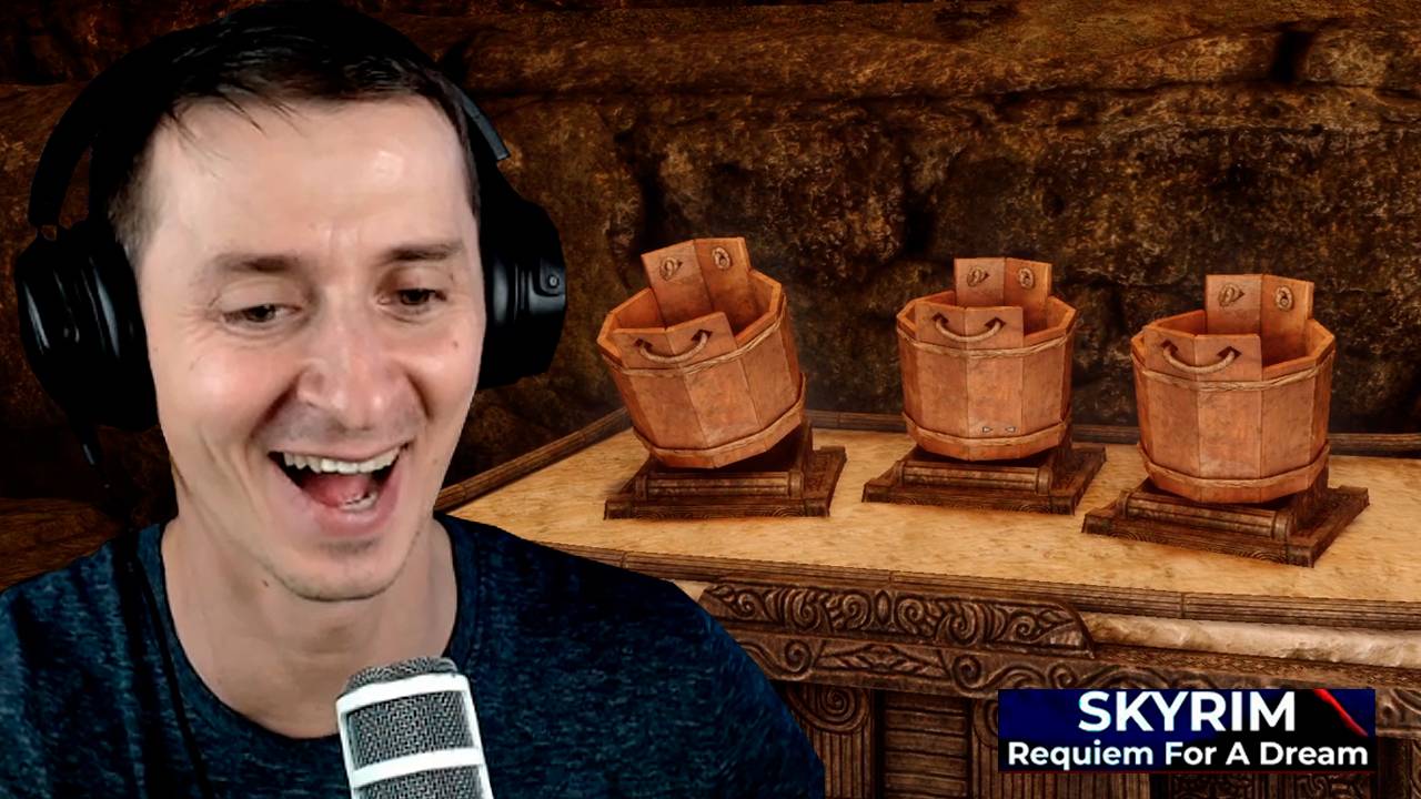 Skyrim #59 Requiem For A Dream RFAD 2025 Mr. Cat. Три бадьи. смотреть онлайн