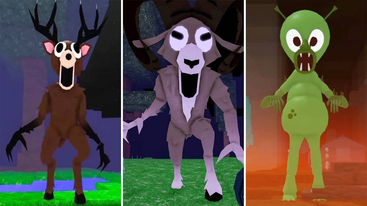 99 ночах в лесу - БАРАН против ОЛЕНЯ и ИНОПЛАНЕТЯНИНА. Cutscenes + Jumpscares смотреть онлайн