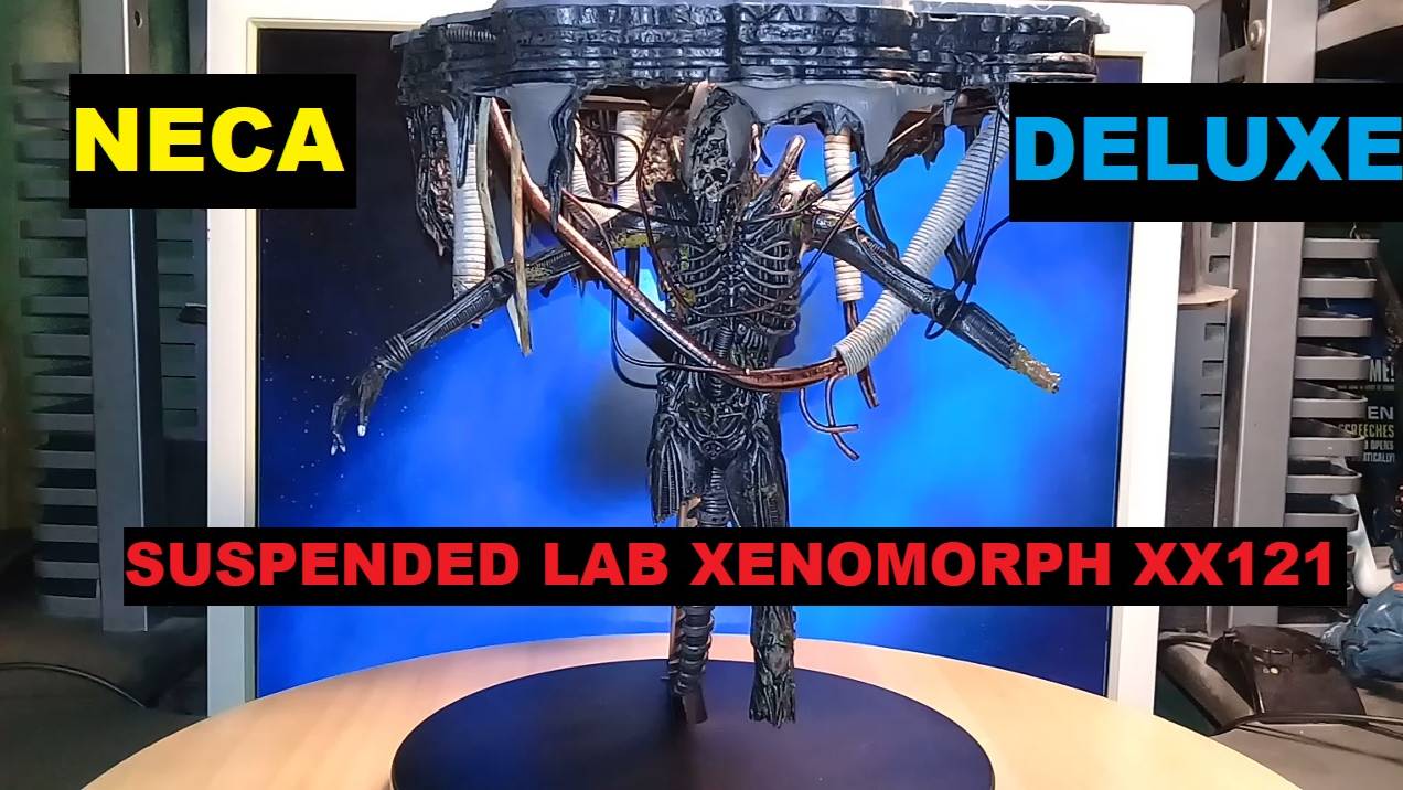 Review! Neca Deluxe Suspended Lab Xenomorph XX121 From Alien: Romulus Film!